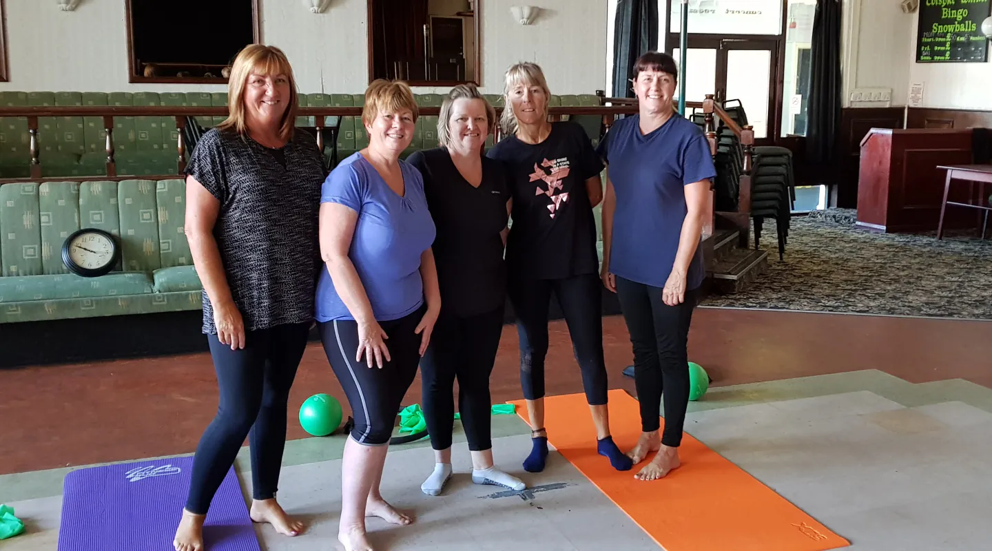 A welcoming small-group Pilates class at Start Right Pilates