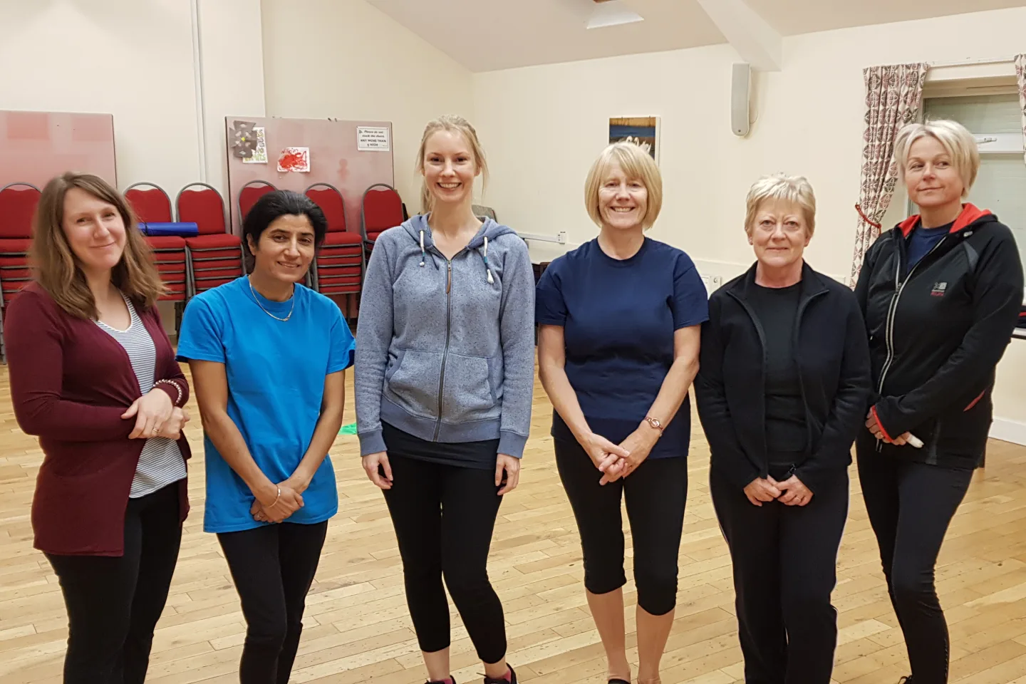 A welcoming Start Right Pilates class building confidence together